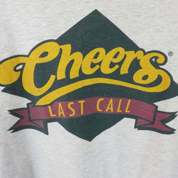 Vintage Single Stitch Cheers TV Show Last Call T Shirt - Adult XL - Picture 4 of 6